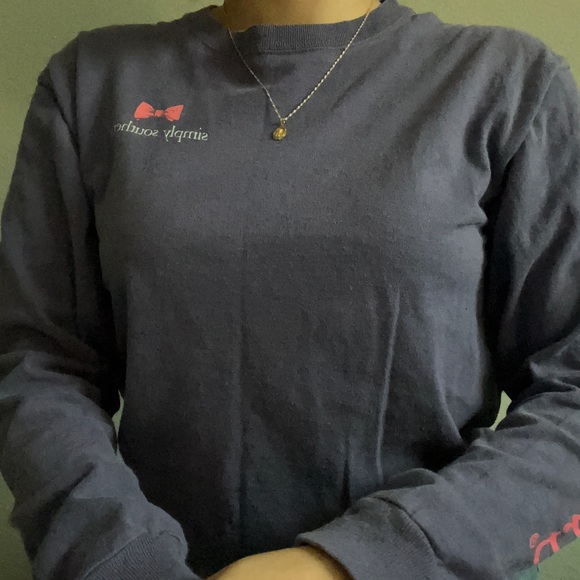 Simply Southern Purple Long-sleeve Shirt - Picture 3 of 6